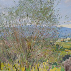 10 Ding Yilin, Overlooking Ombria, 60 x 80 cm, 2014