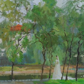 36 Ding Yilin, Badaguan in Qingdao, 50 x 60 cm, 2011