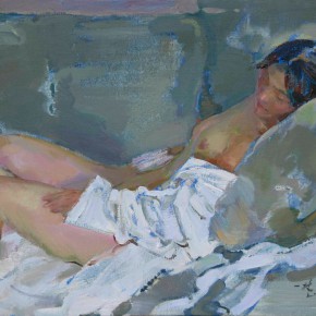 72 Ding Yilin, The Woman Nude, 80 x 60 cm, 2007