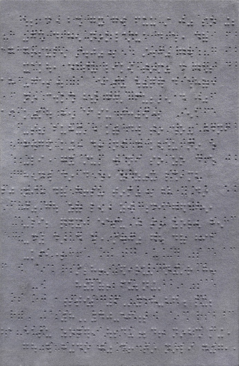 Zhang Huan, Mark No. 3, 2013; ash on linen, Courtesy of Zhang Huan Studio, Pace Gallery, Photo courtesy of the artist