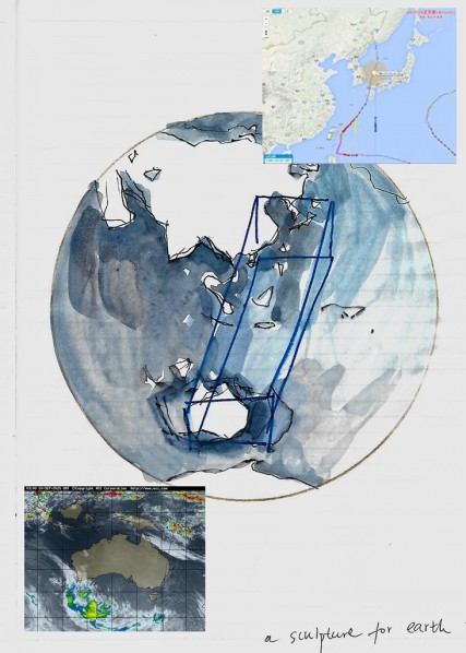 Liao Fei, The Draft of A Sculpture of the Earth