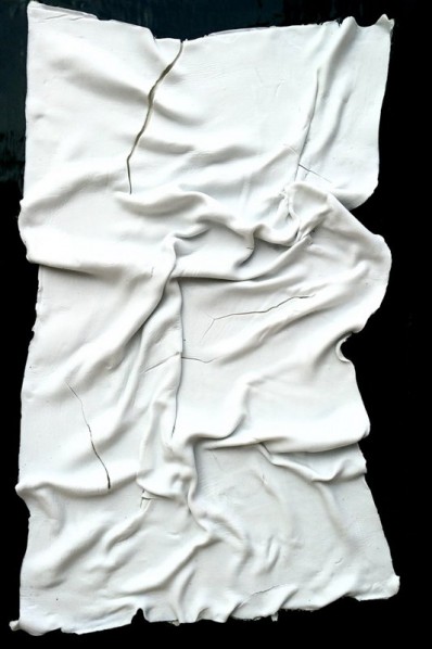 Yu Le'en, Ceramic White(detail); Ceramic, 160x60cm