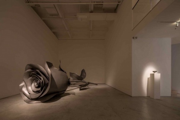 01 Exhibition View of Floating Rose — Cai Zhisong Solo Exhibition