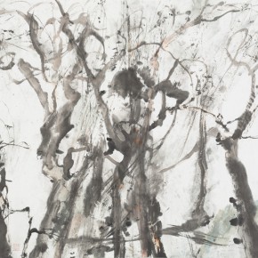 06 Hong Ling, Ink Painting No.13, ink on paper, 70 x 138 cm, 2015