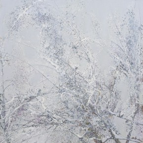 24 Hong Ling, Jade-Like Wind, oil on canvas, 180 x 180 cm, 2014