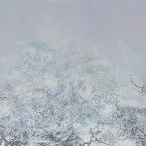 29 Hong Ling, Thinking the Distance, oil on canvas, 160 x 250 cm, 2014