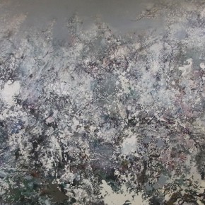 49 Hong Ling, Song of the Heaven, oil on canvas, 180 x 500 cm, 2009