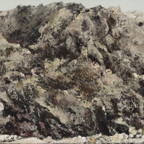 52 Hong Ling, High Mountains, oil on canvas, 70 x 200 cm, 2006