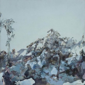 56 Hong Ling, The Snow of the Sky, oil on canvas, 200 x 200 cm, 2000