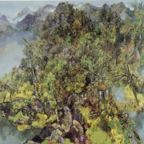 57  Hong Ling, Rhythm of the Wildness, 180 x 190 cm, 1997