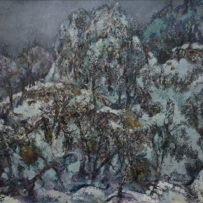 60 Hong Ling, Silver Snow, 80 x 100 cm, 1993