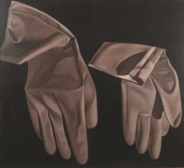 Zhang Peili, X Series No. 4, 1987; Oil on canvas, 180x198cm; M+Sigg Collection, Hong Kong; Courtesy of the artist and West Kowloon Cultural District Authority