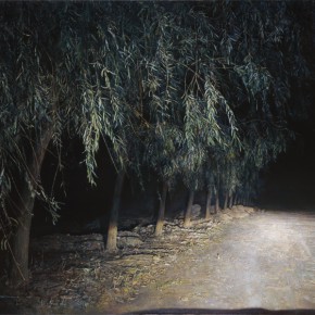Lu Liang, Night Ride – Willows, 2009