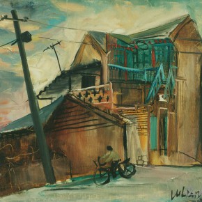 90 Lu Liang, A Small Building, 1997