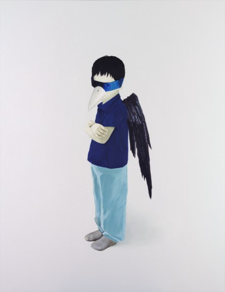 Mayuka Yamamoto, Bird, 2012; Oil on Canvas, 146x112cm