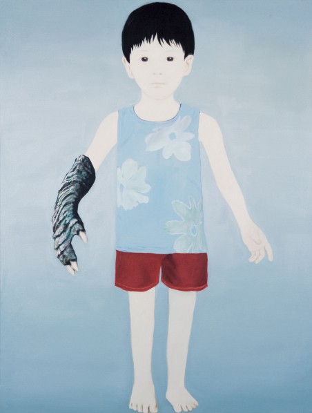 Mayuka Yamamoto, Monster Hand, 2013; Oil on Canvas, 80 x 61cm