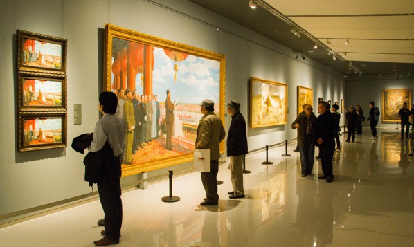 14 Exhibition view of The Temperature of History CAFA and Chinese Representative Oil Paintings (Shandong Art Museum)