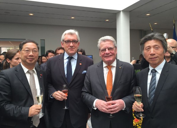 Prof. Fan Di'an attended the reception held by the President Joachim Gauckertretungen der Bundesrepublik Deutschland in der Volksrepublik China