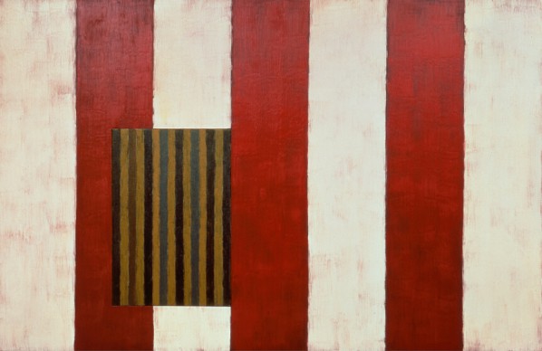 Sean Scully, Pale Fire, 1988; Oil on linen, 243.8x372.1cm