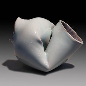 50 Lv Pinchang, Blue Form No.3, jun porcelain, 1985