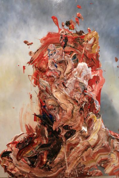 Antony Micallef, Raw Intent No. 9, 2016; Oil on French Linen, 100x80cm