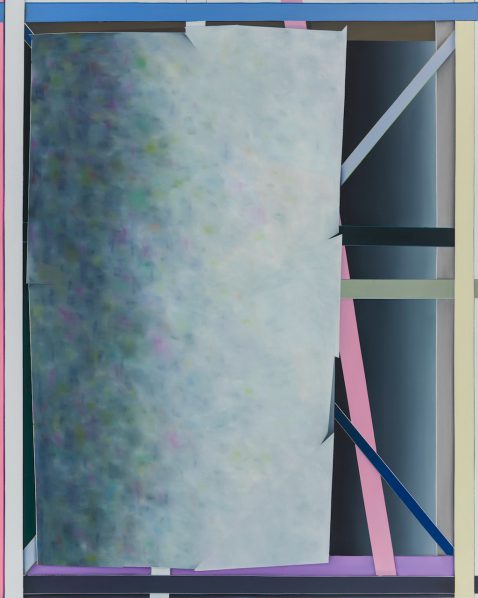 Enrico Bach, B.T.D.T. (Frame), 2014, 300 x 240cm, Oil on Canvas