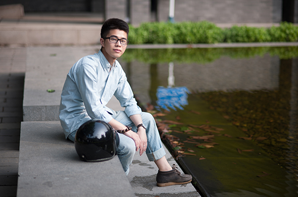 01 Lu Zhuojian, An undergraduate graduate of the School of Architecture, CAFA