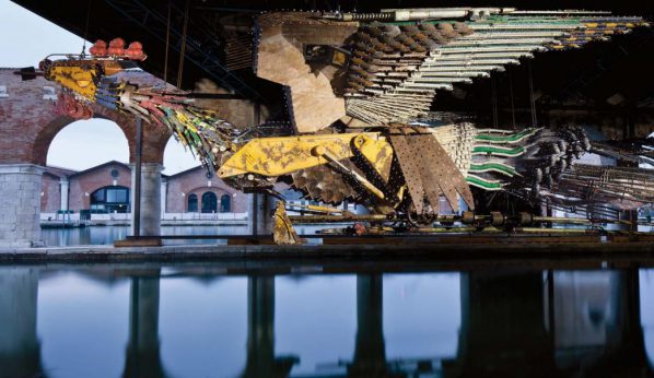 Xu Bing, Phoenix, 2008–15, installation view at the Venice Biennale, 2015, industrial waste, female 20 Xu Bing, Phoenix, 2008–15, installation view at the Venice Biennale, 2015, industrial waste, female 20