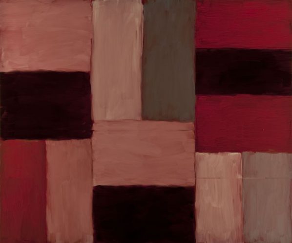 Sean Scully, Red Chamber, 2012; Painting, 279.4x335.3cm