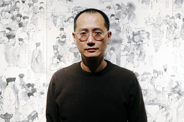 Portrait of Qiu Zhijie