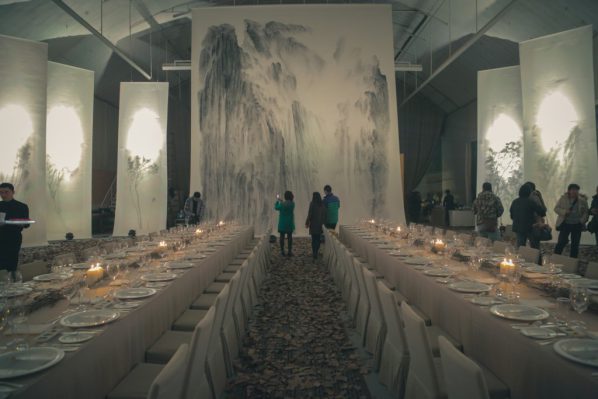 Among These Mountains and These Trees (Literati Gathering), Xu Longsen's studio in Beijing, 2014; Image Courtesy of the Artist