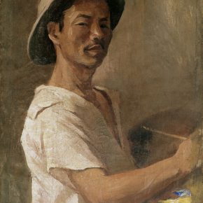 28-qin-xuanfu-wu-zuoren-s-portrait-oil-on-canvas-56-x-45-cm-1941-in-the-collection-of-nanjing-normal-university