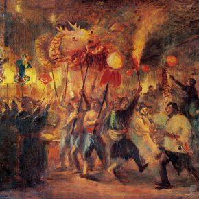 39-qin-xuanfu-the-lantern-festival-oil-on-canvas-63-x-80-cm-1944