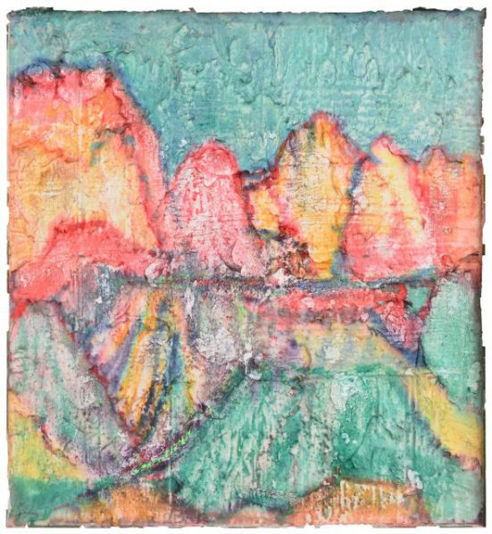 Yin Zhaoyang, Rocks from Songshan Mountain No.2, 2016; miscellaneous, 84x78cm