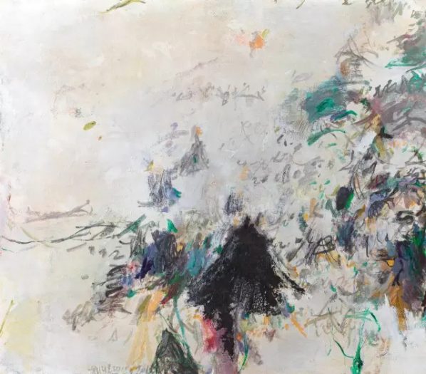 HUANG YUANQING, Untitled, 2015, Mix media on rice paper, 97 x 85 cm