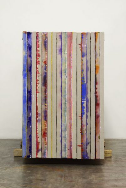 Feng Yan, Paintings 03, 2014; painting, installation, 148x98cm