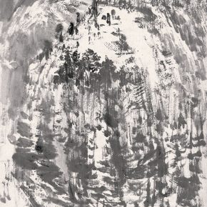 04 Lu Chen, There Are Residents on the Mountain, 20 x 15 cm, 1957