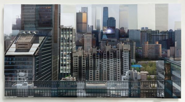 Ji Zhou, Building 1, Archival pigment print, 120x230cm, 2017