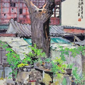 02 Zong Qixiang, Huaiyin Bookstore, 41.5 x 31 cm, 1975