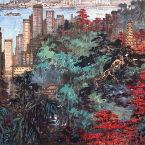 08 Zong Qixiang, The Scenery is Excellent in This Place, 68 x 102 cm, 1985