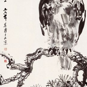 19 Zong Qixiang, A Bright Sky, 137.5 x 68.5 cm, 1976