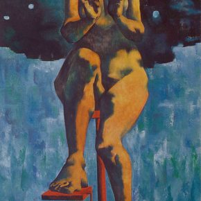 08 Ye Nan, Establishment of Dreams, 175 x 80 cm, 2002
