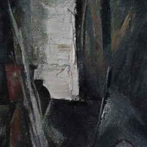 41 Ye Nan, Ancient Town in the South of Yangtze River group paintings No.5, 120 x 30 cm, 2010