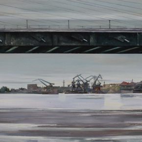 57 Ye Nan, Bridge, 200 x 100 cm, 2013