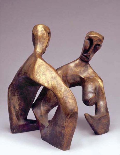 Константин Селиханов, Meeting, 1997; Sculpture, 26x28x20cm