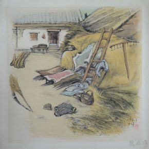 94 Wang Qi, Autumn Harvest, ink and color on paper, 68.5 × 69 cm, 2008, in the collection of Wang Qi Art Museum