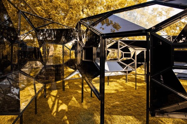A major exhibition of works by Olafur Eliasson is opening at the Red Brick Art Museum in March The blind pavilion 2003 Installation 250×750×750cm Courtesy of the artist and Red Brick Art Museum 598x399 - A major exhibition of works by Olafur Eliasson is opening at the Red Brick Art Museum in March