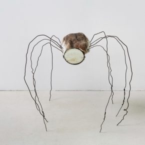 Fu Xiaotong, Mirror Spider, 2017; mixed media, 73x62x66cm