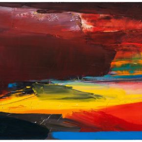 109 Liu Shangying, Lake Manasarovar 34, oil on canvas, 160 x 240 cm, 2014