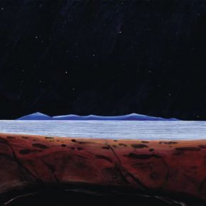 121 Liu Shangying, A Starry Sky, acrylic on canvas, 135 x 200 cm, 2012